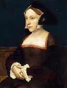 HOLBEIN, Hans the Younger Portrait of an English Lady oil painting on canvas